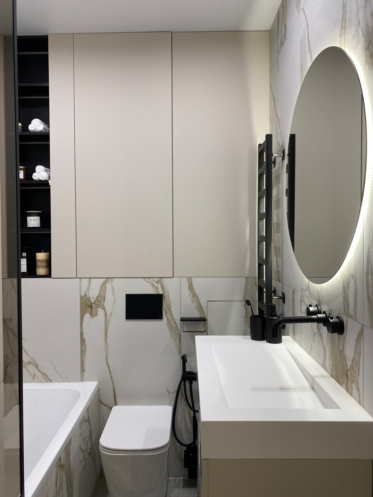 Реализованный проект , квартира 45 кВ. в ЖК Сити Парк