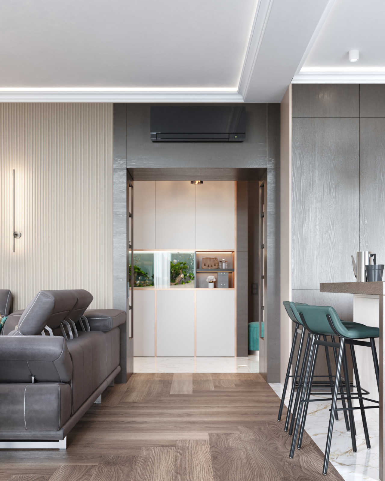 Квартира 130 м² в ЖК «Монополист»