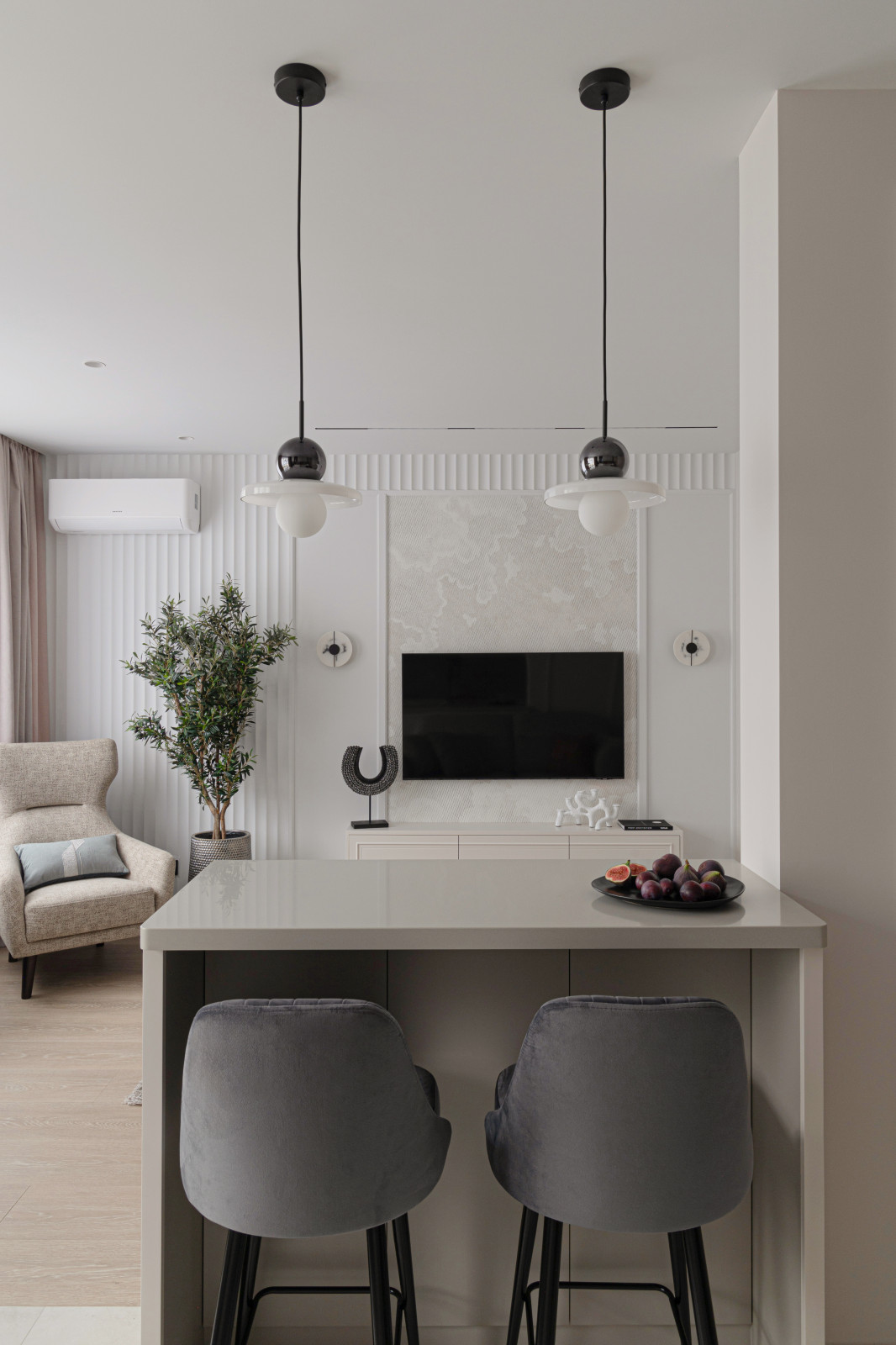 Мебелировка квартиры ЖК Маршал Град Дизайнер Елена Мархаюк