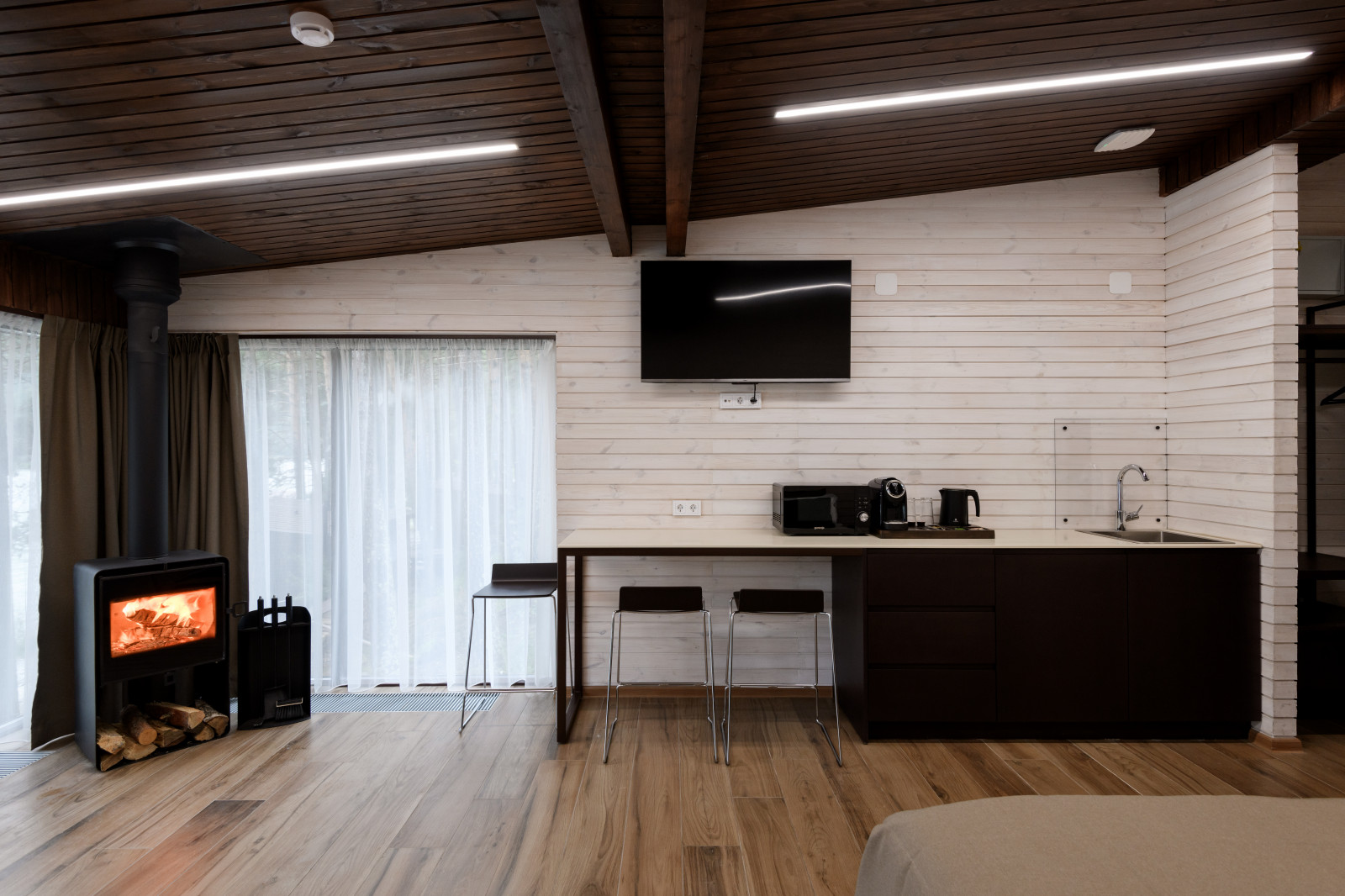 отдельно стоящие дома в эко-отеле Алтика