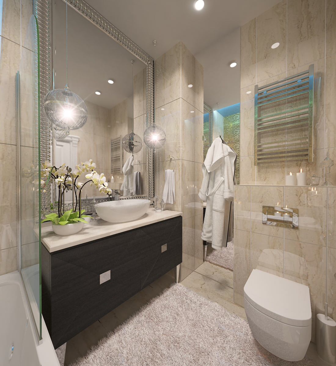 Квартира в ЖК Московский квартал, 55 м2