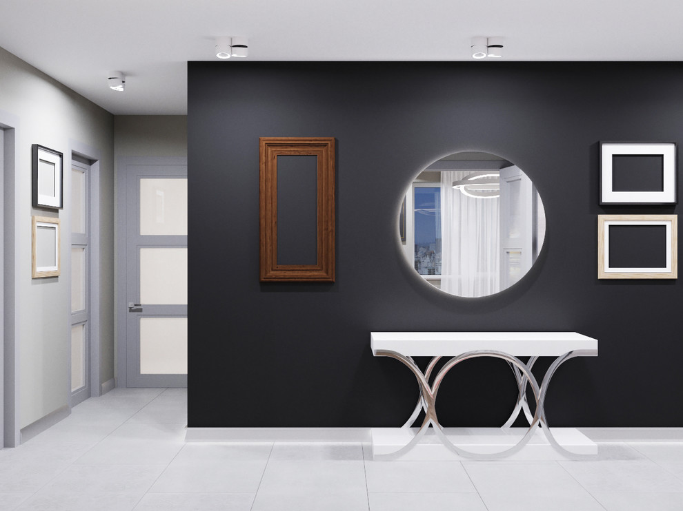 Интерьер трехкомнатной квартиры _P Apartment Interior