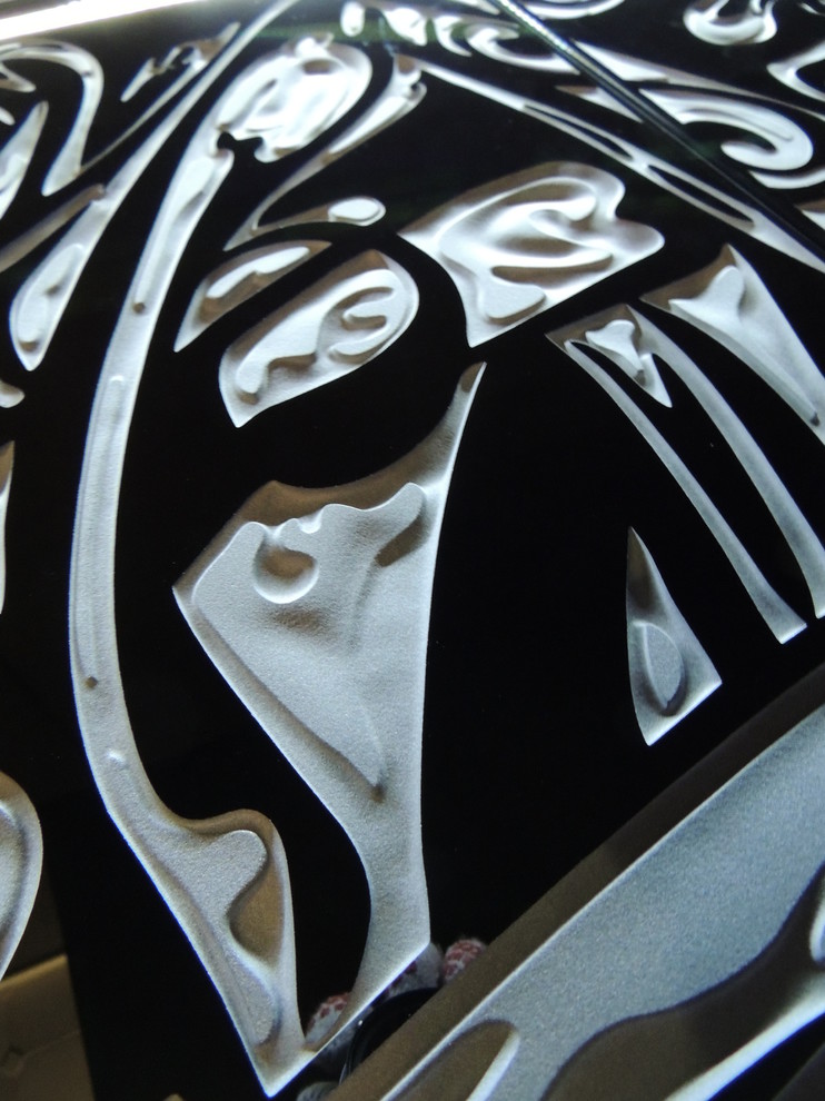 Modular engravings on the glass | Elements |