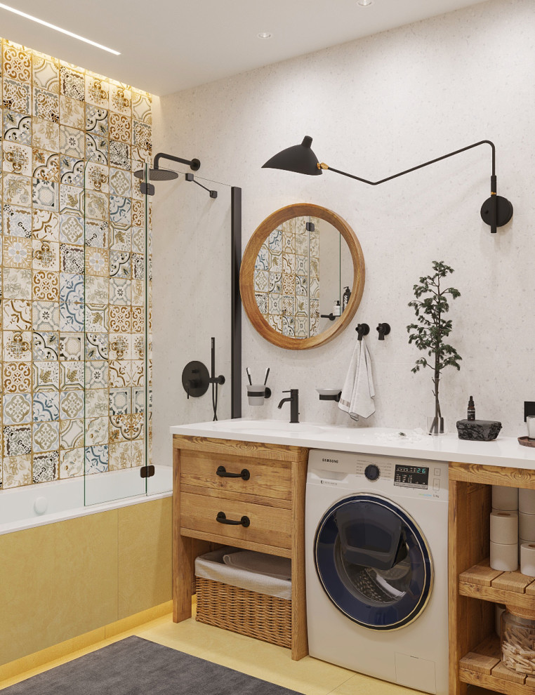 Ванная комната с/т Фестивальное, Курская область.