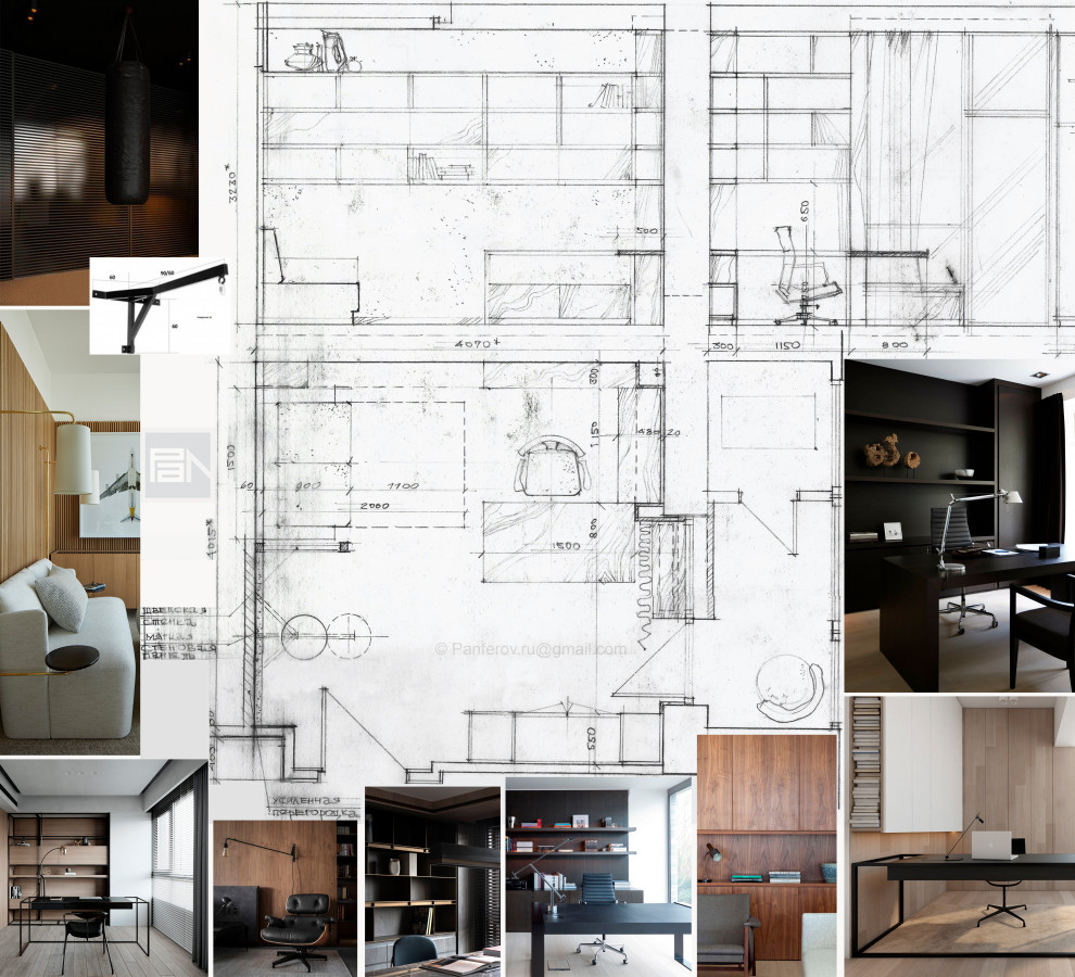 Дизайн-проект квартиры в ЖК "Фьюжн парк"