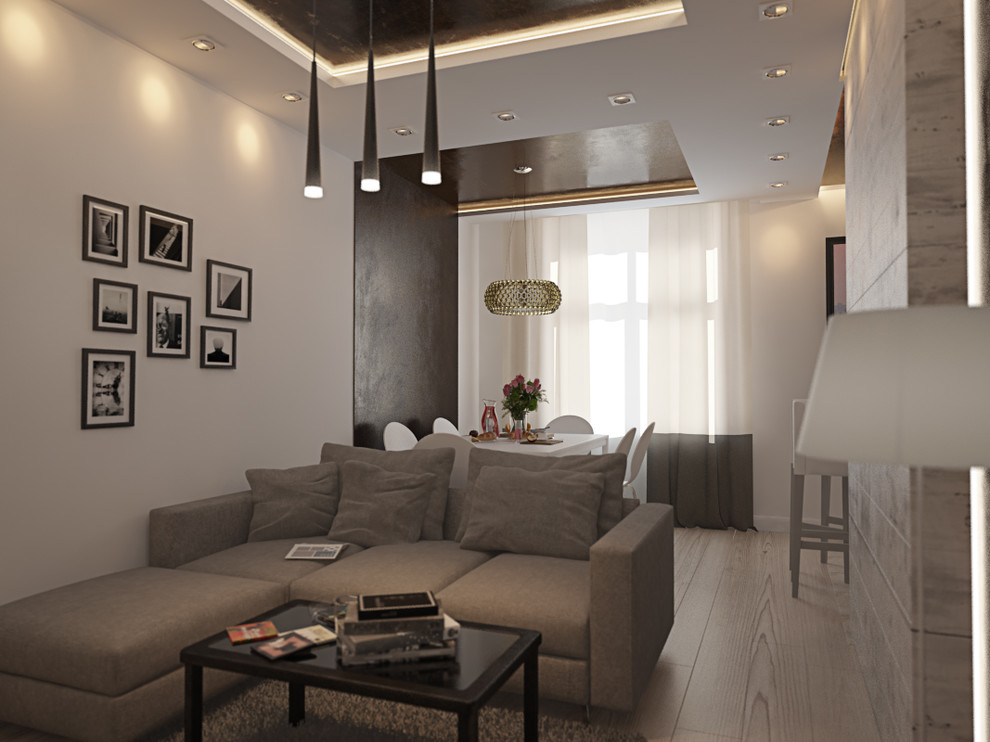 Обложка проекта: Однокомнатная квартира в Подмосковье, Химки