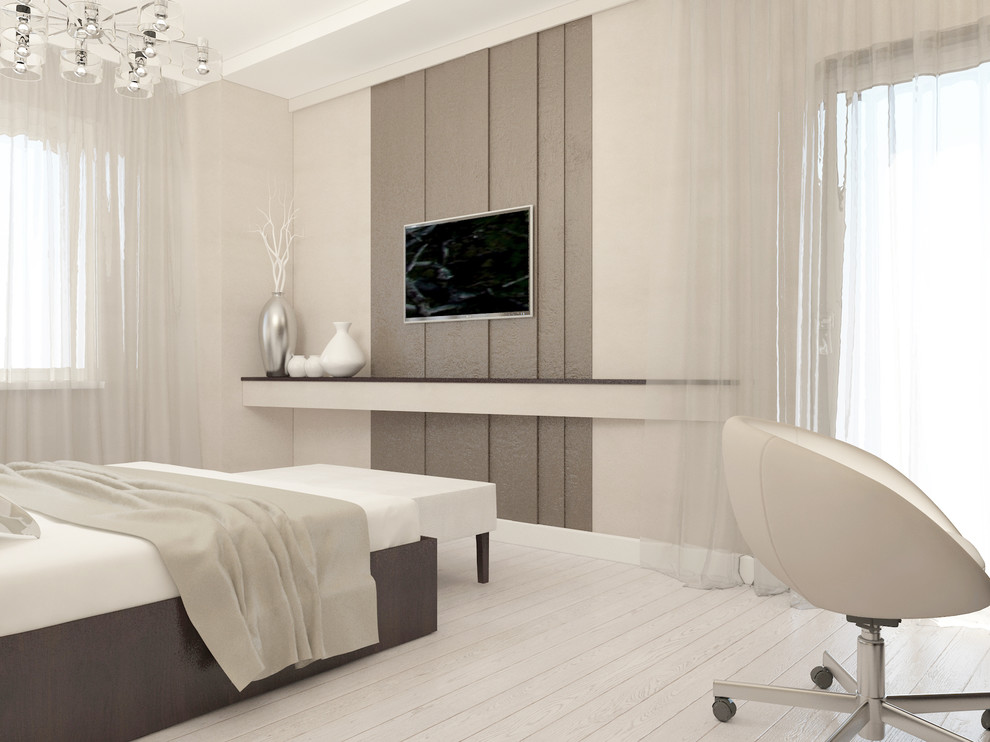 Современный интерьер в светлых тонах