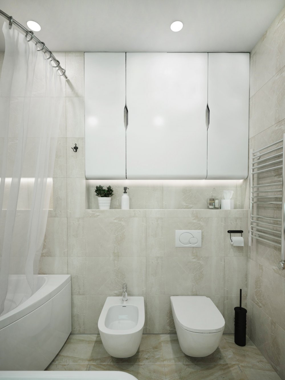 ЖК МФК ОКО, 3 комнаты, 92 м²