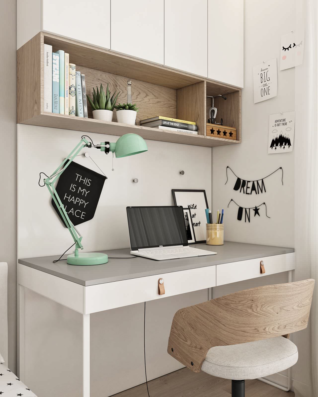 Интерьер квартиры 70 кв.м. для семьи с двумя детьми