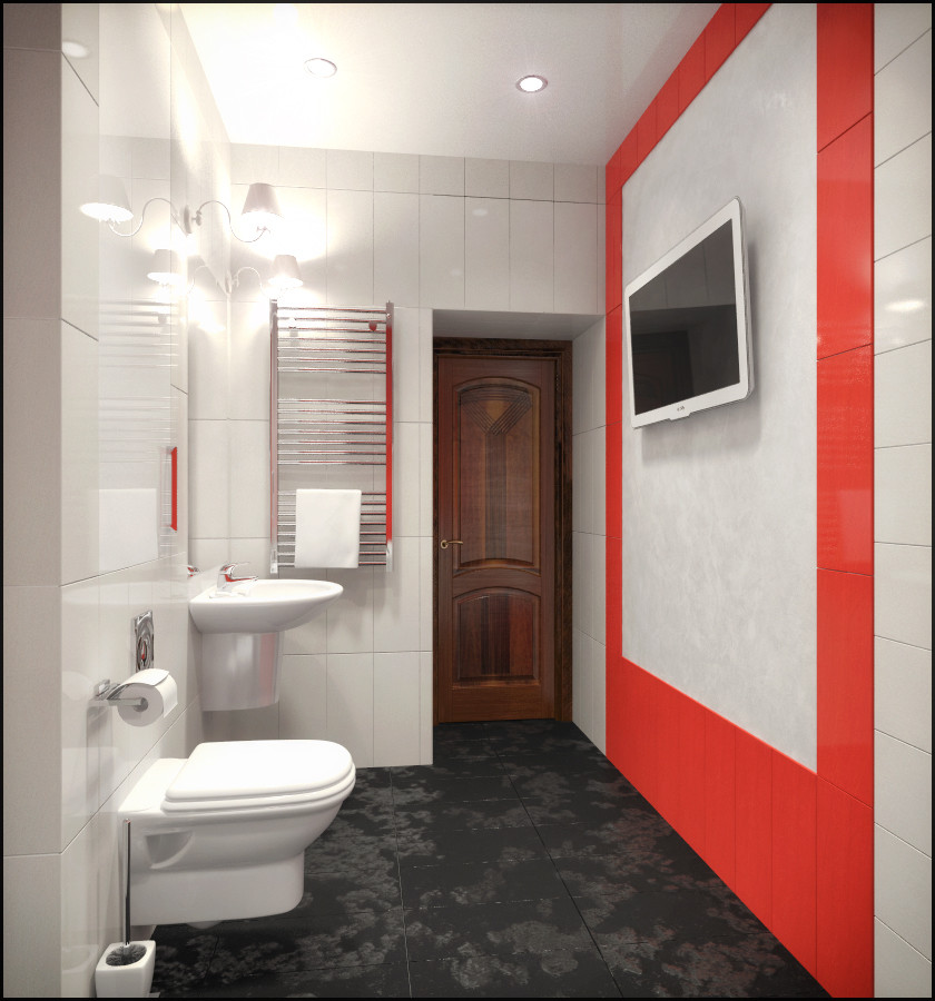 Ванные комнаты моих заказчиков и моя ванная