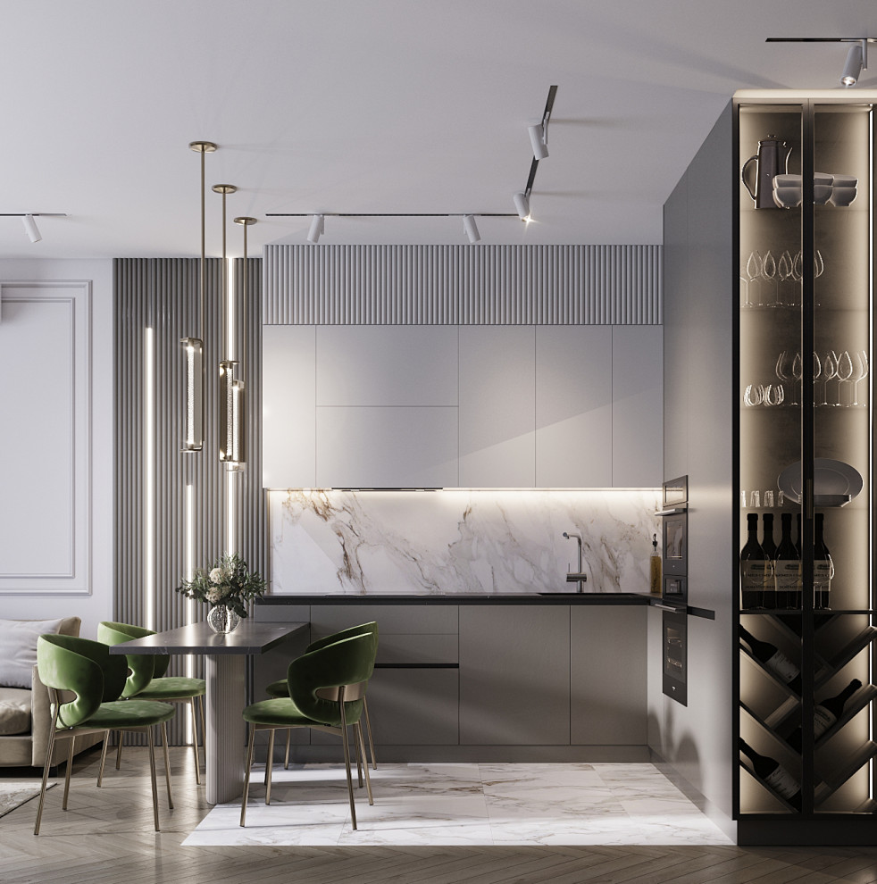 Дизайн интерьера квартиры в L-Town