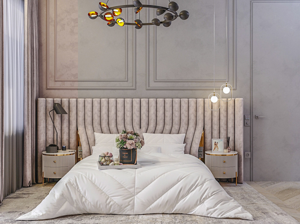 Обложка проекта: Спальня в современной классике