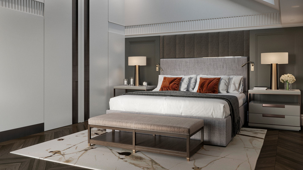 Дизайн таунхауса в резиденции Tweed Park в Москве