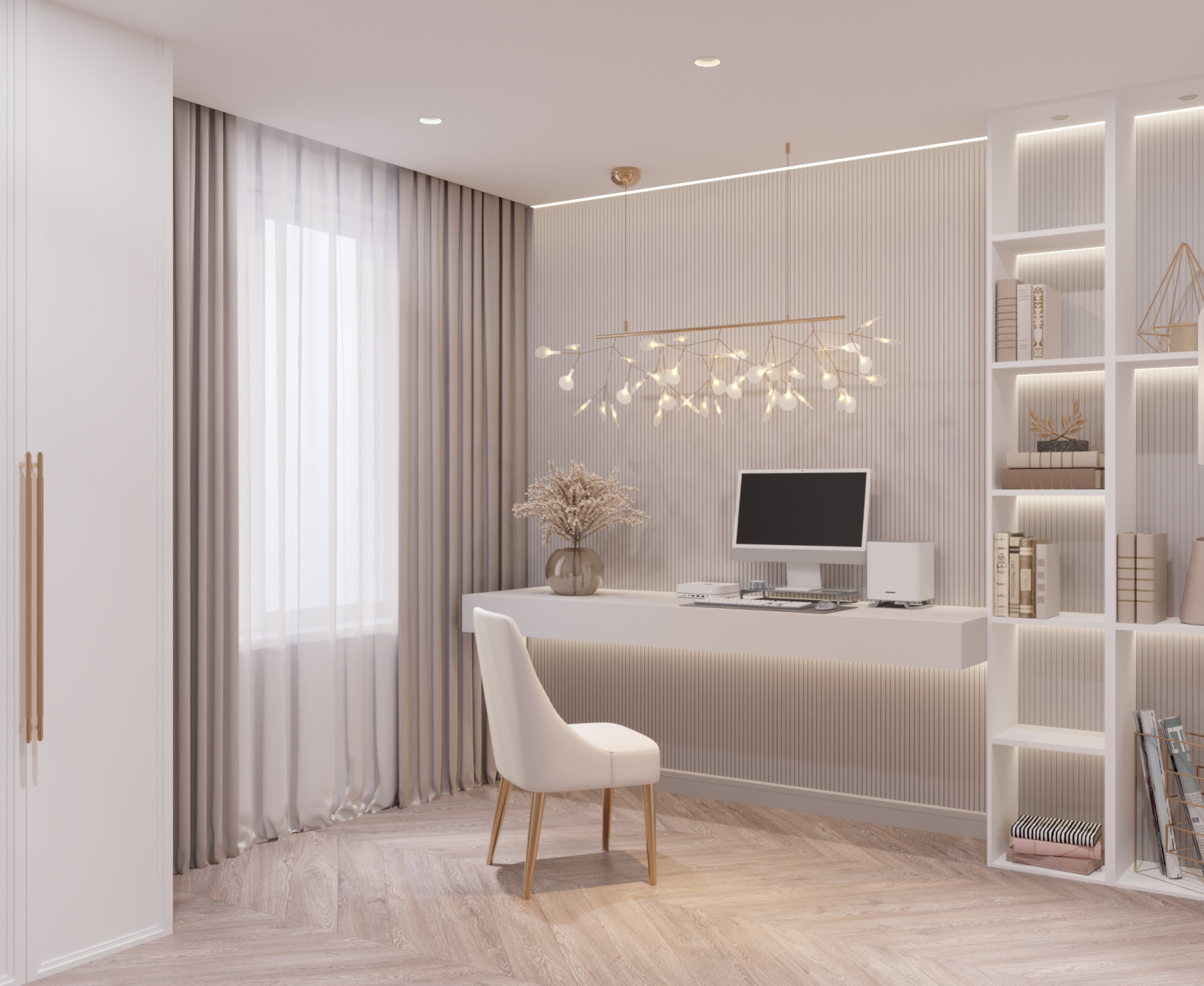 Дизайн интерьера квартиры в ЖК " Пять столиц"