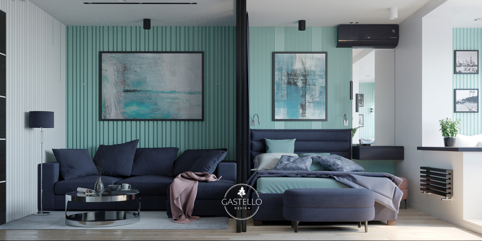 Обложка проекта: Квартира в Ясенево (для женщины с дочерью-подростком)