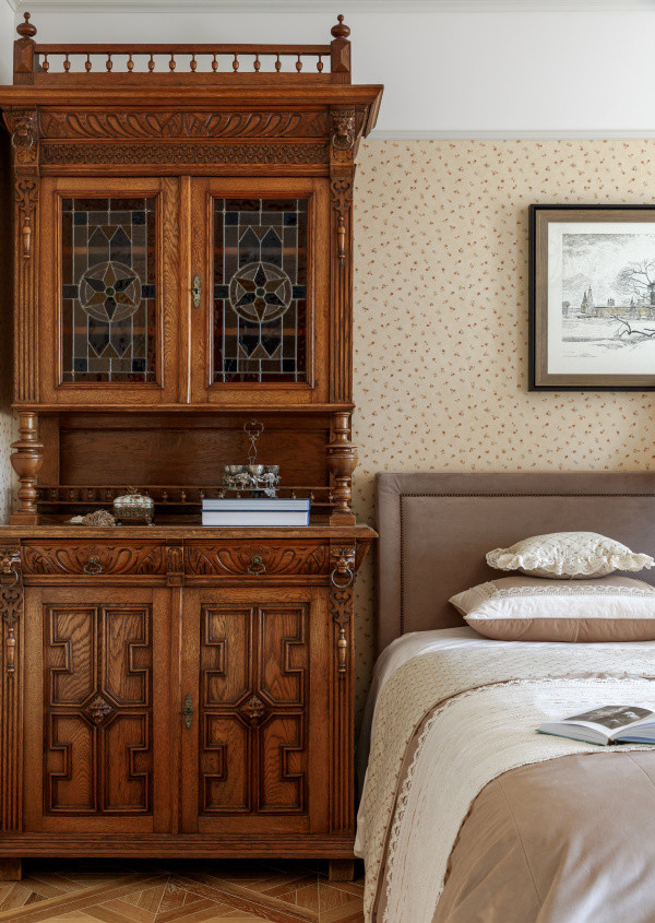 Интерьер дуплекса в поселке Бристоль Московская область часть. Левое крыло