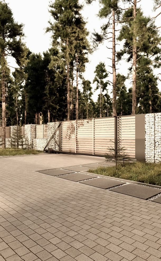 Фасады частного дома в Санкт-Петербурге