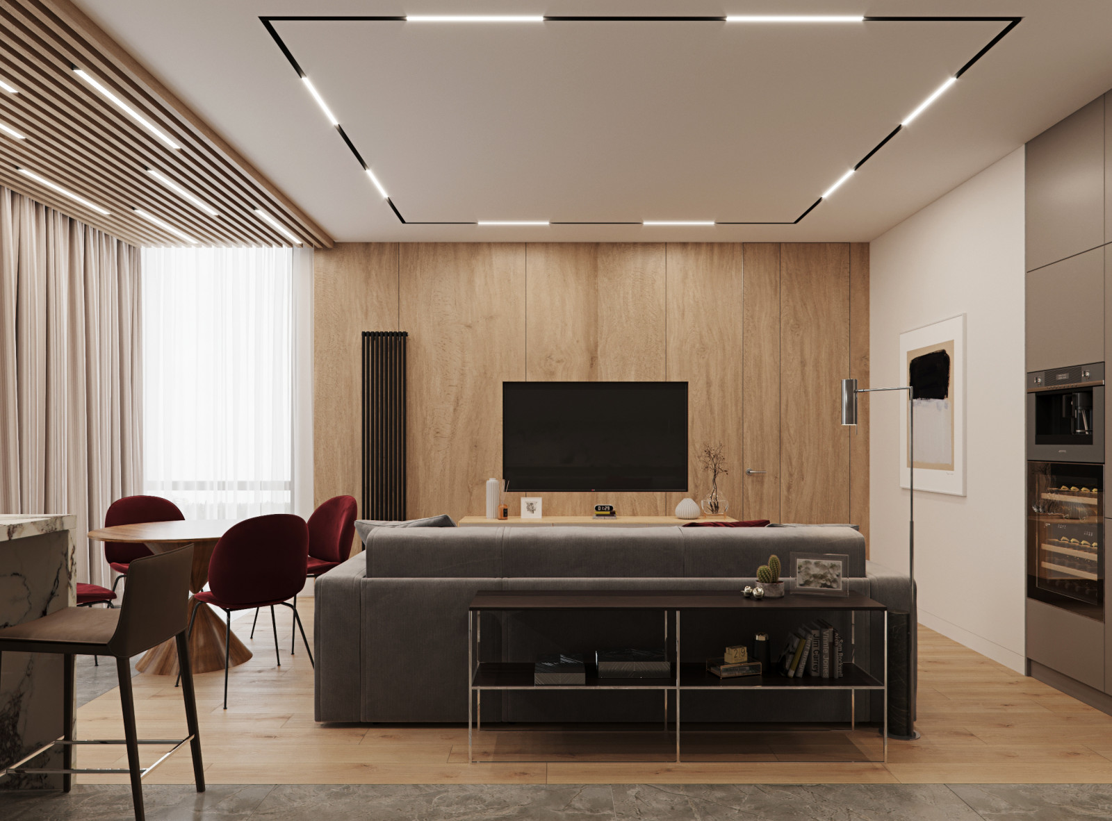 Квартира 113 м² в ЖК «BauHaus»