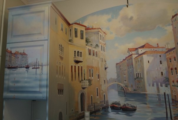 Роспись "Венеция"