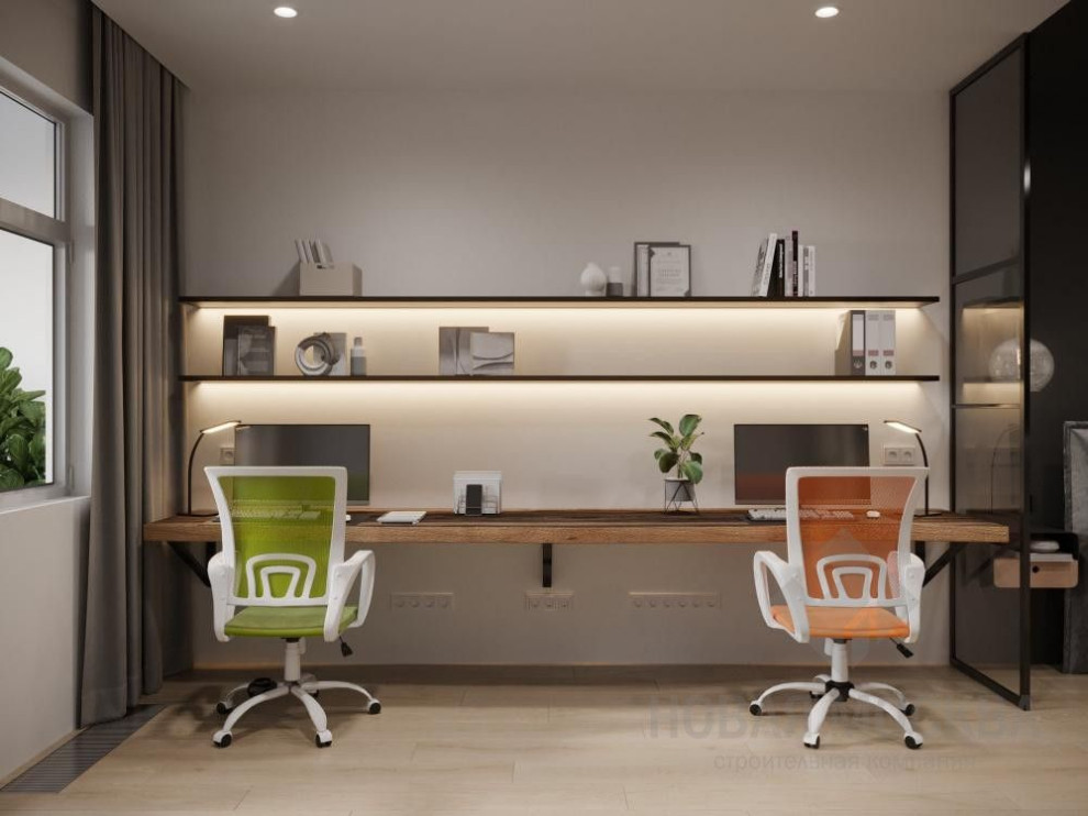 Дизайн-проект двухкомнатной квартиры 72 кв.м в Красногорске