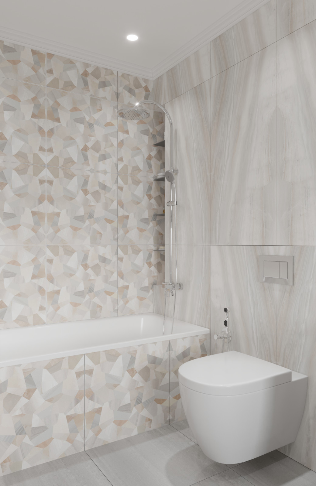 Дизайн интерьера двухэтажного дома 120 кв.м.