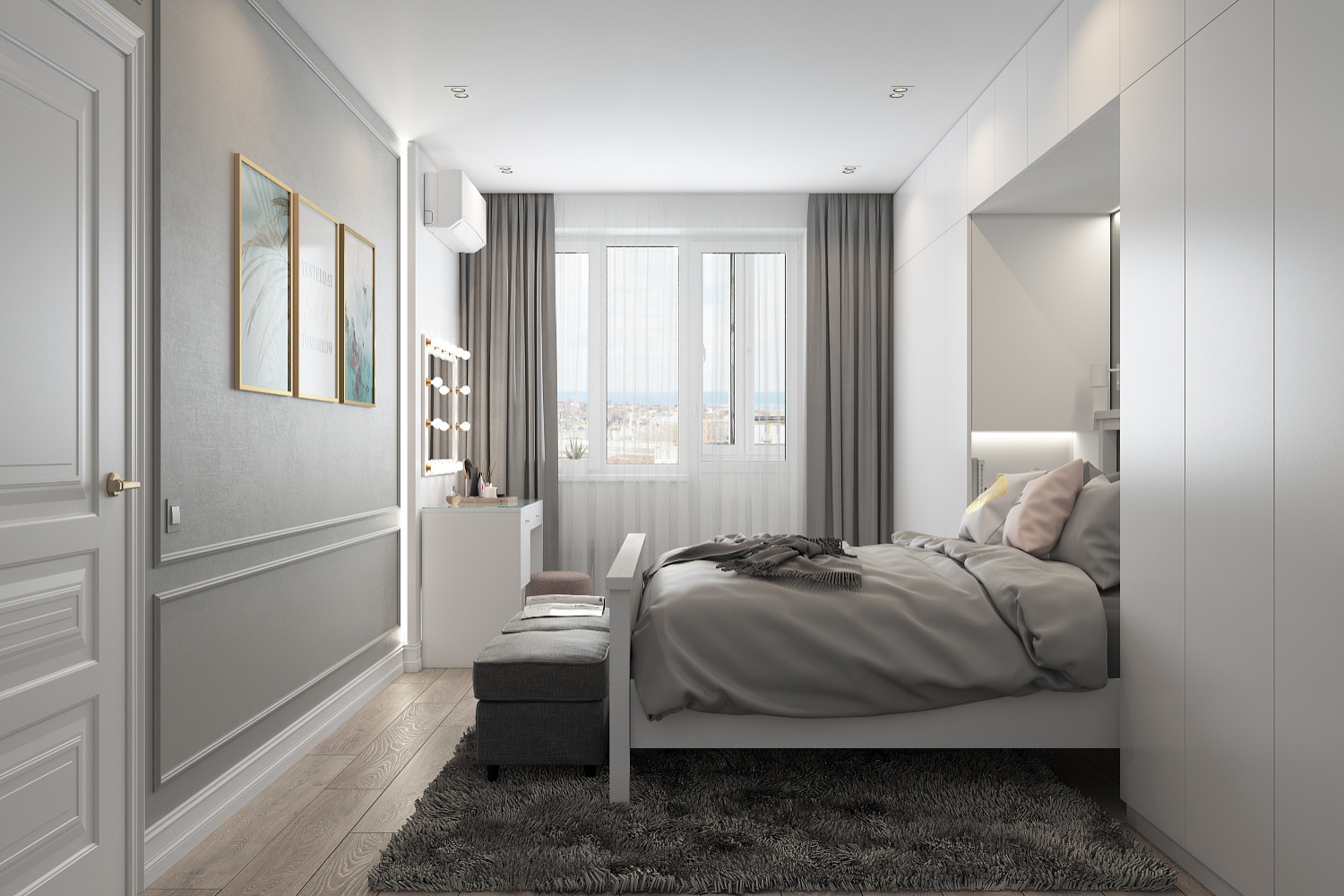 двухкомнатная квартира в Москве