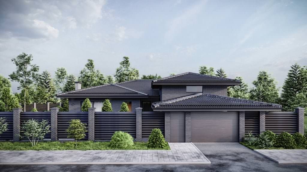 1-этажный дом большой площади