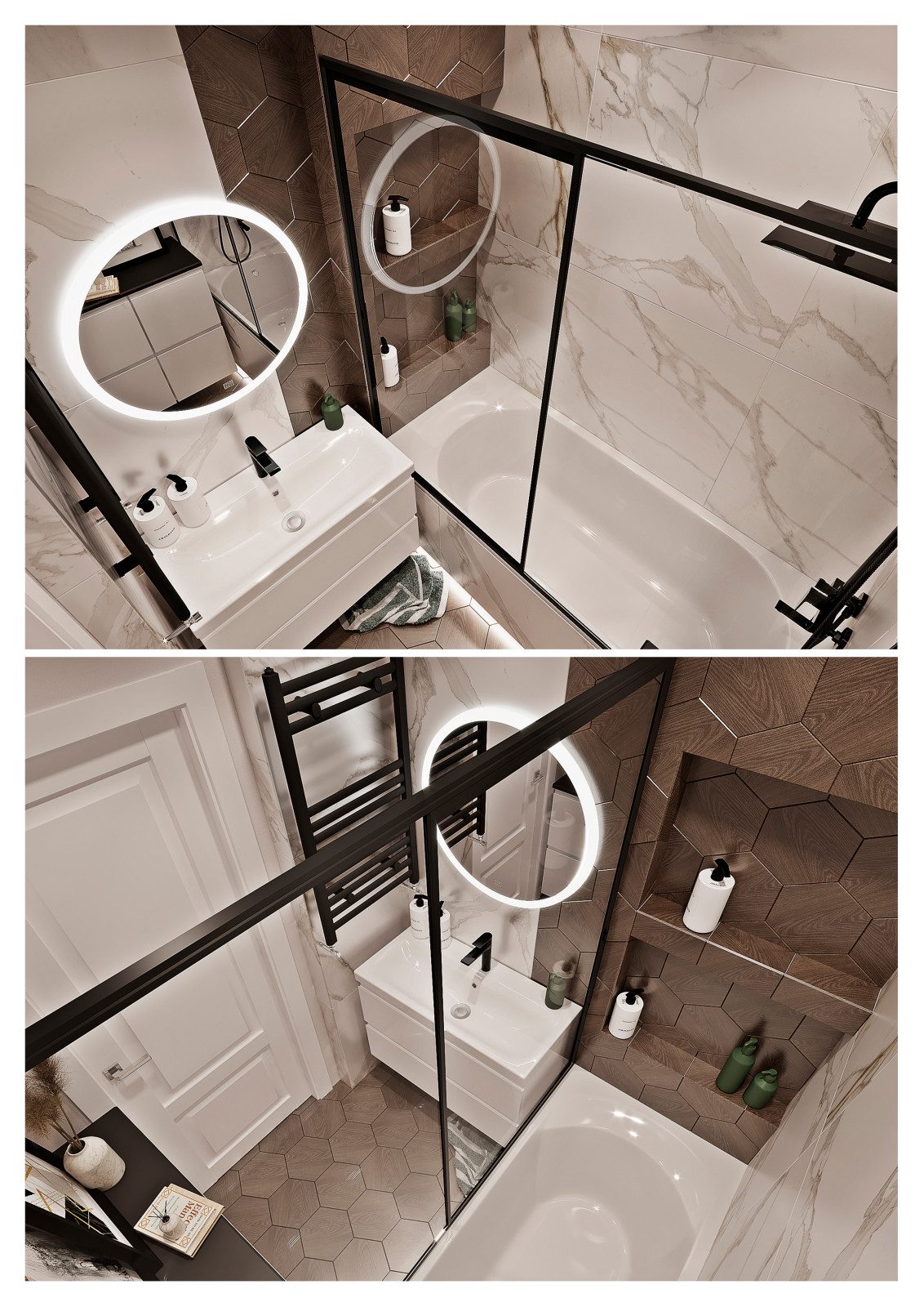 Двухкомнатная квартира для семьи в ЖК Загорье