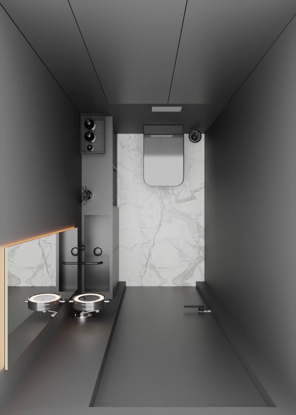 Санузел. ЖК символ