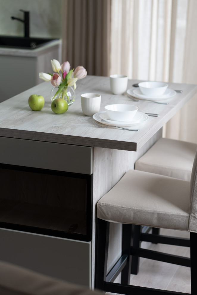 Мебель в едином стиле для однокомнатной квартиры в Светлогорске