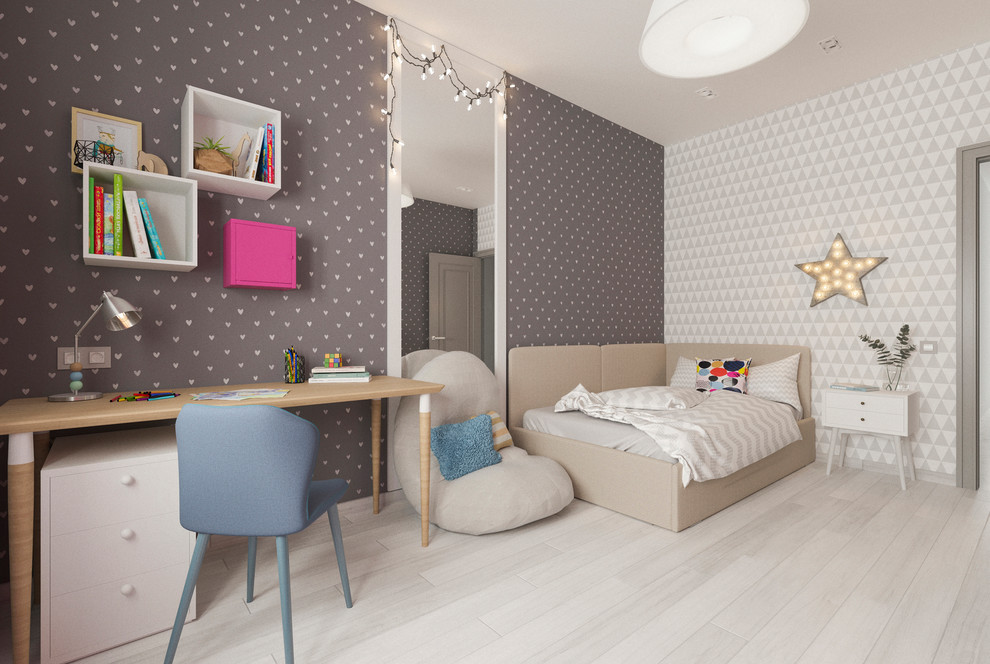 Квартира для семьи с тремя дочерьми в Санкт-Петербурге.