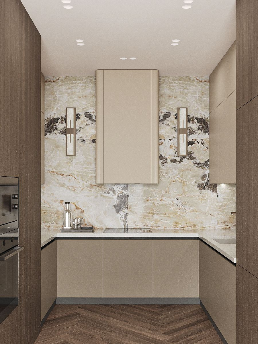 Современный интерьер с теплой атмосферой и эко-акцентами