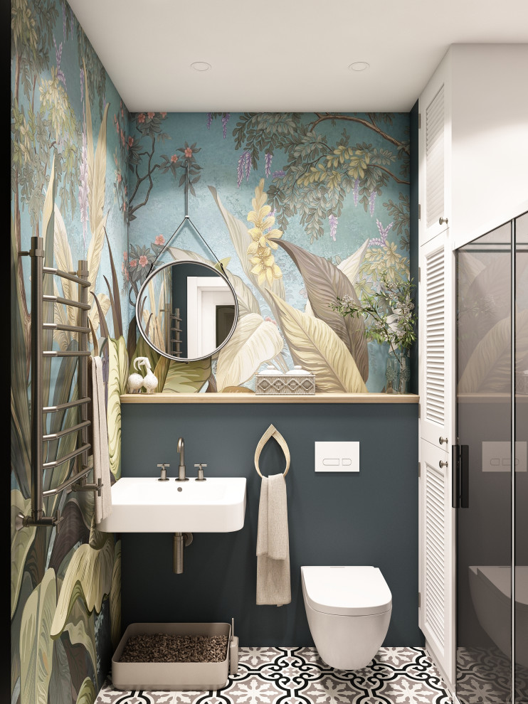 Обложка проекта: Санузел в стиле Кантри