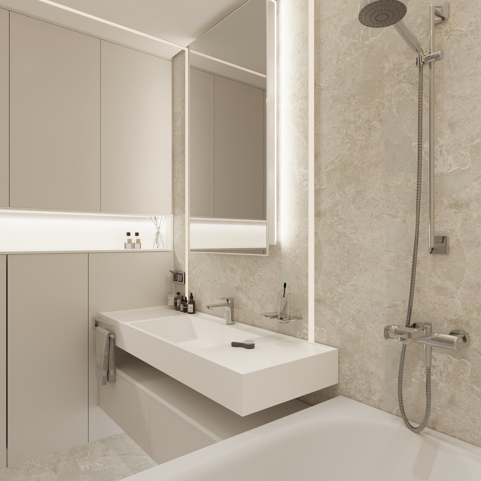 Обложка проекта: Северный парк / Томск / таунхаус/ 100 кв/ 2 этажа