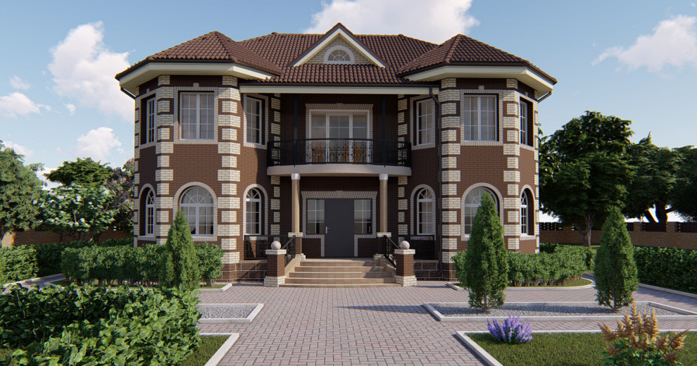 Коттедж с двумя эркерами