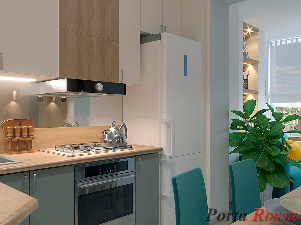 Apartment in Contemporary style (33,8 sq.m)