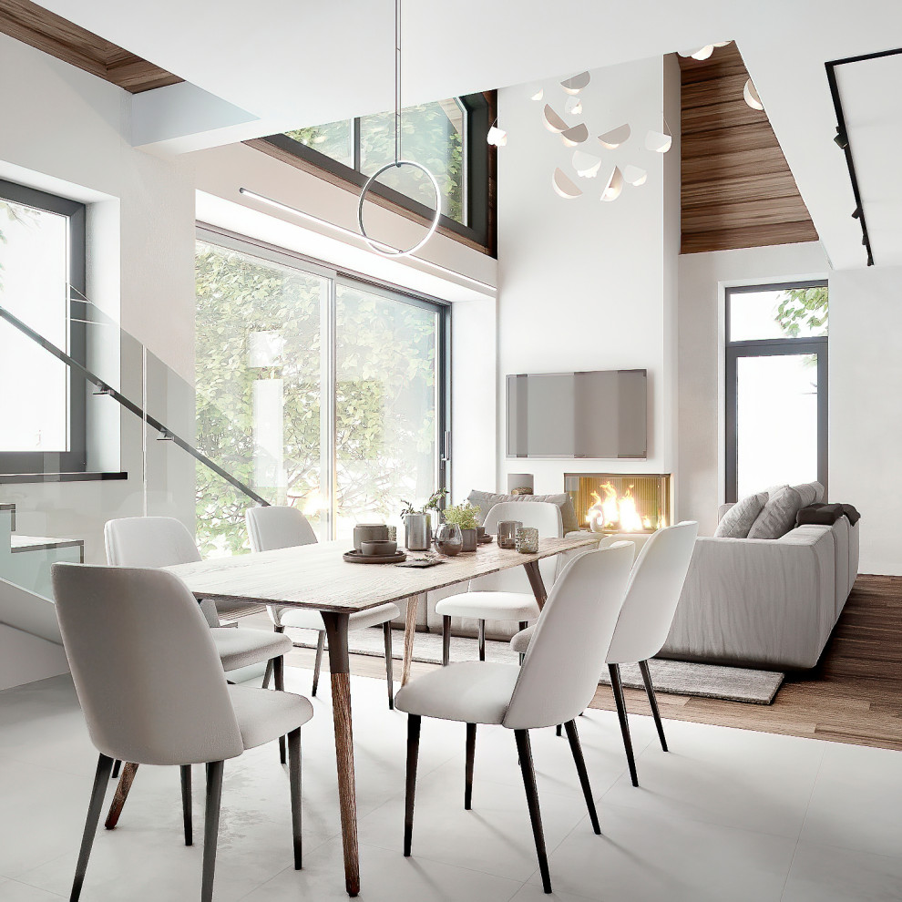 Современный дом в стиле минимализм