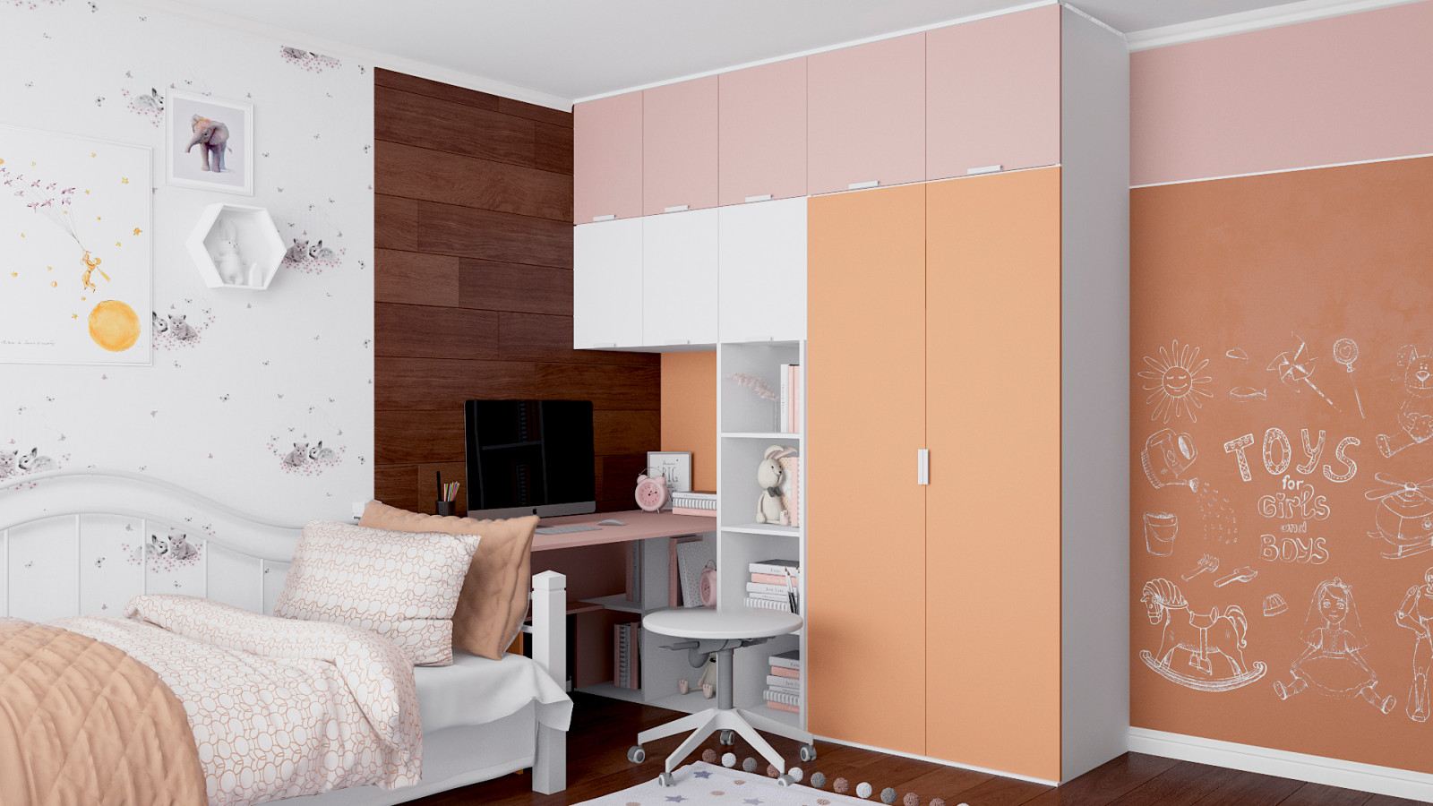 Обложка проекта: Дизайн детской для КОМАНДОР