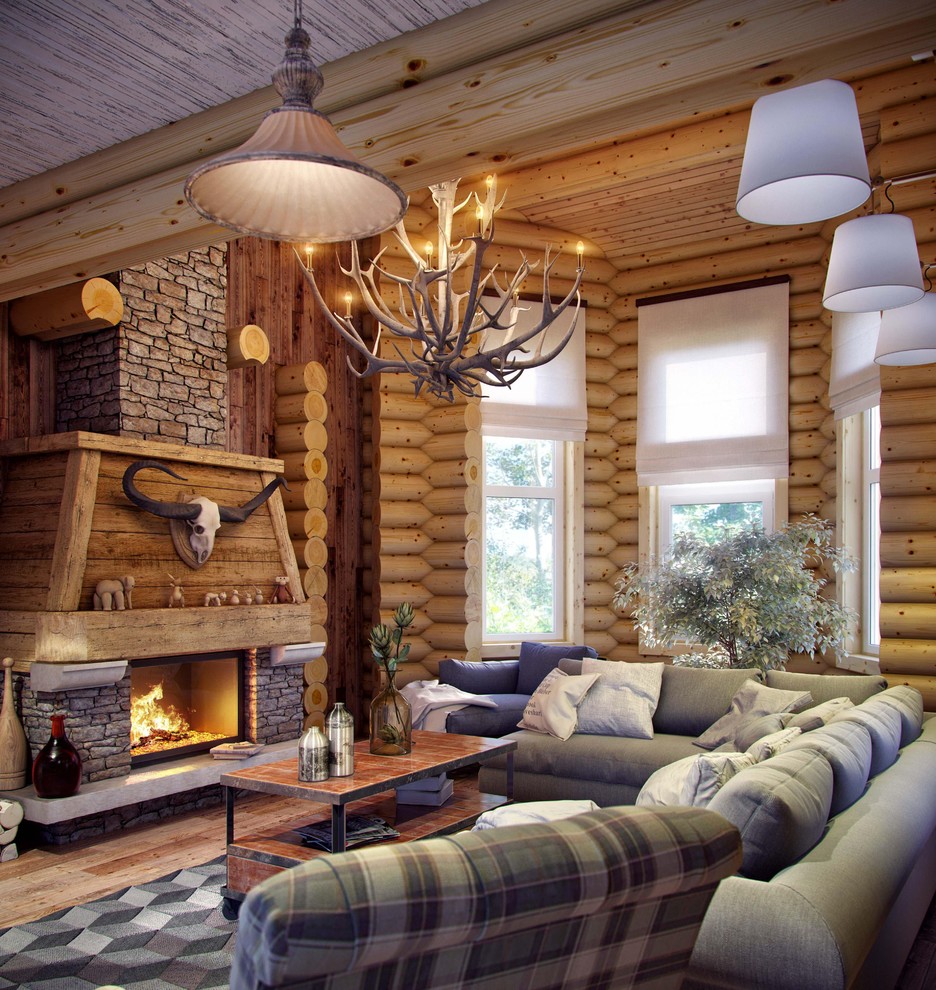 Интерьер загородного дома