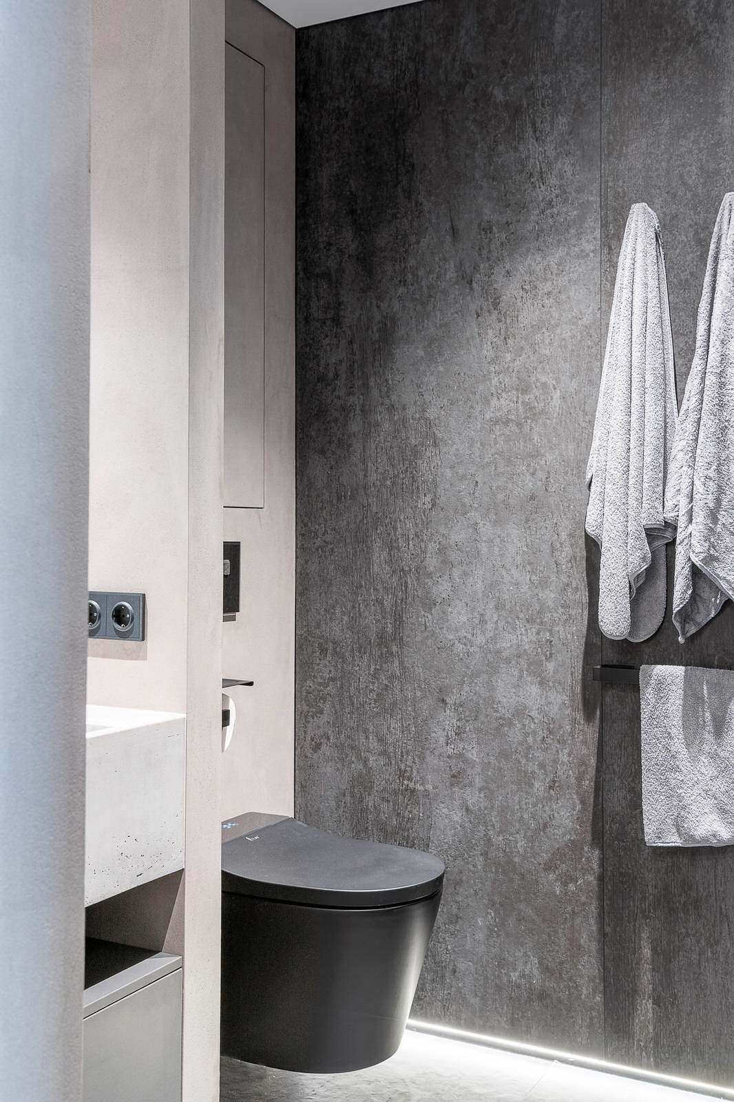 Реализованный дизайн проект квартиры в ЖК "Эко Сити"