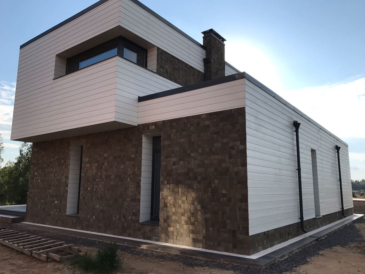 Коттедж из кирпича