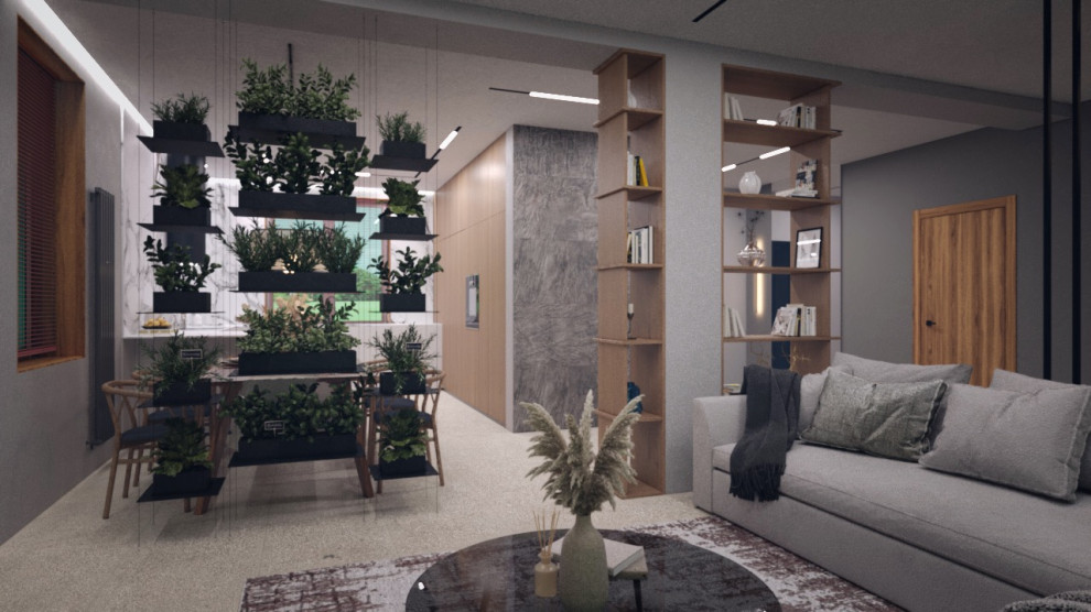 Гостиная в частном доме