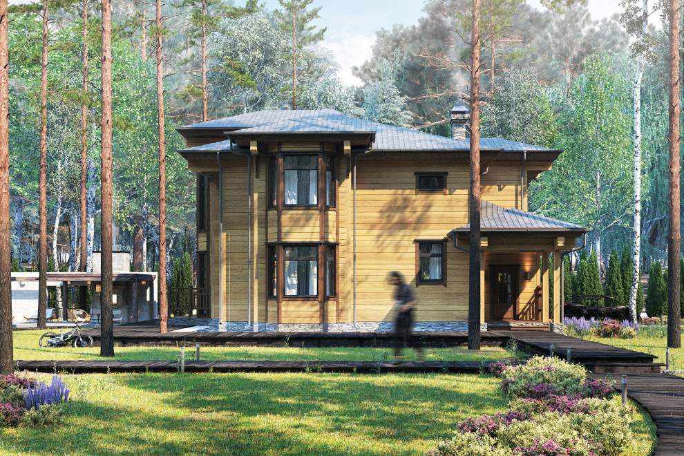 Дом из финского бруса