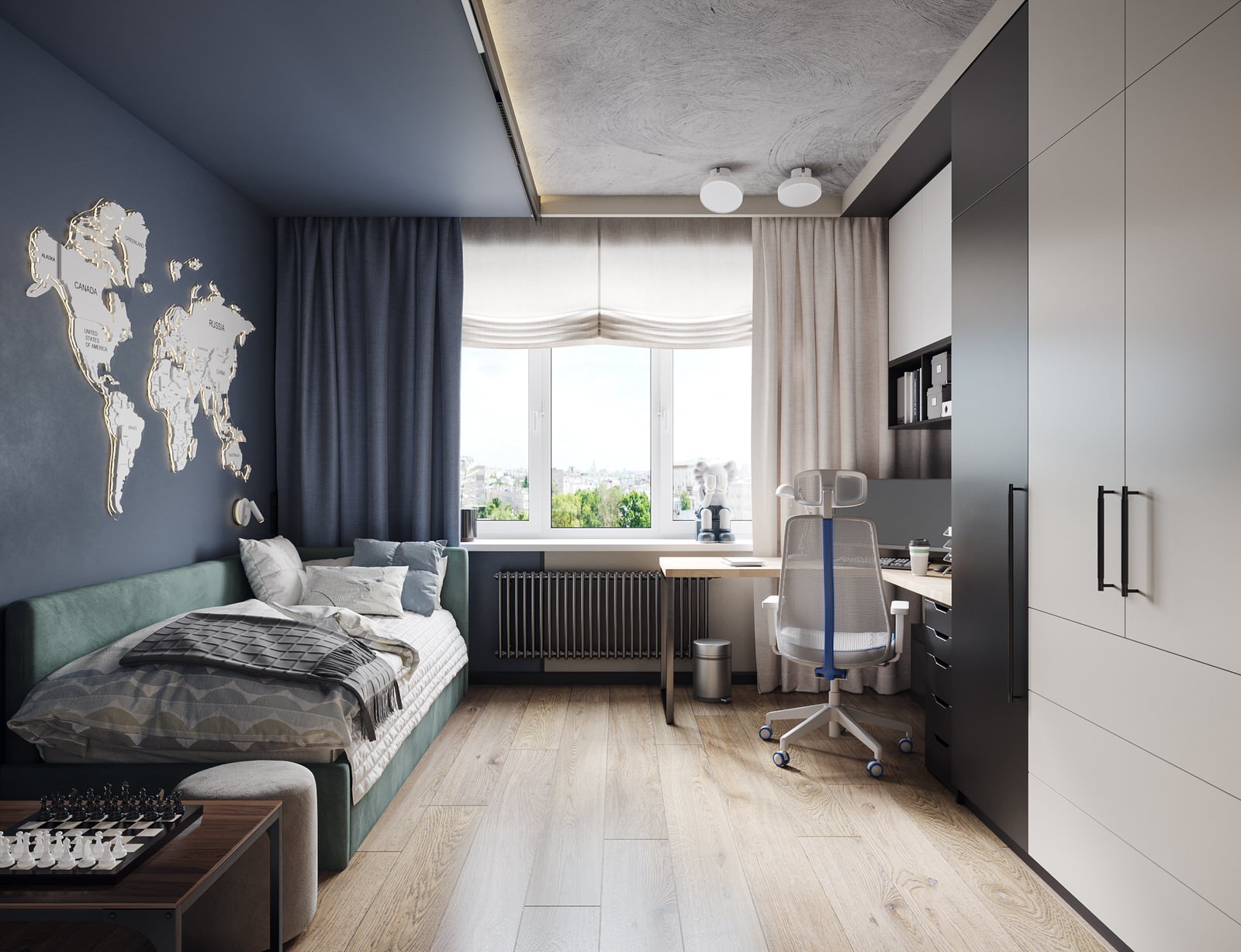 3х-комнатная квартира, 98 кв.м.