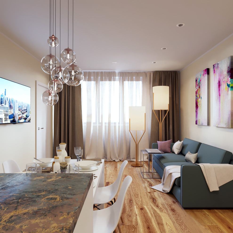 Дизайн квартиры молодой девушки в Казани