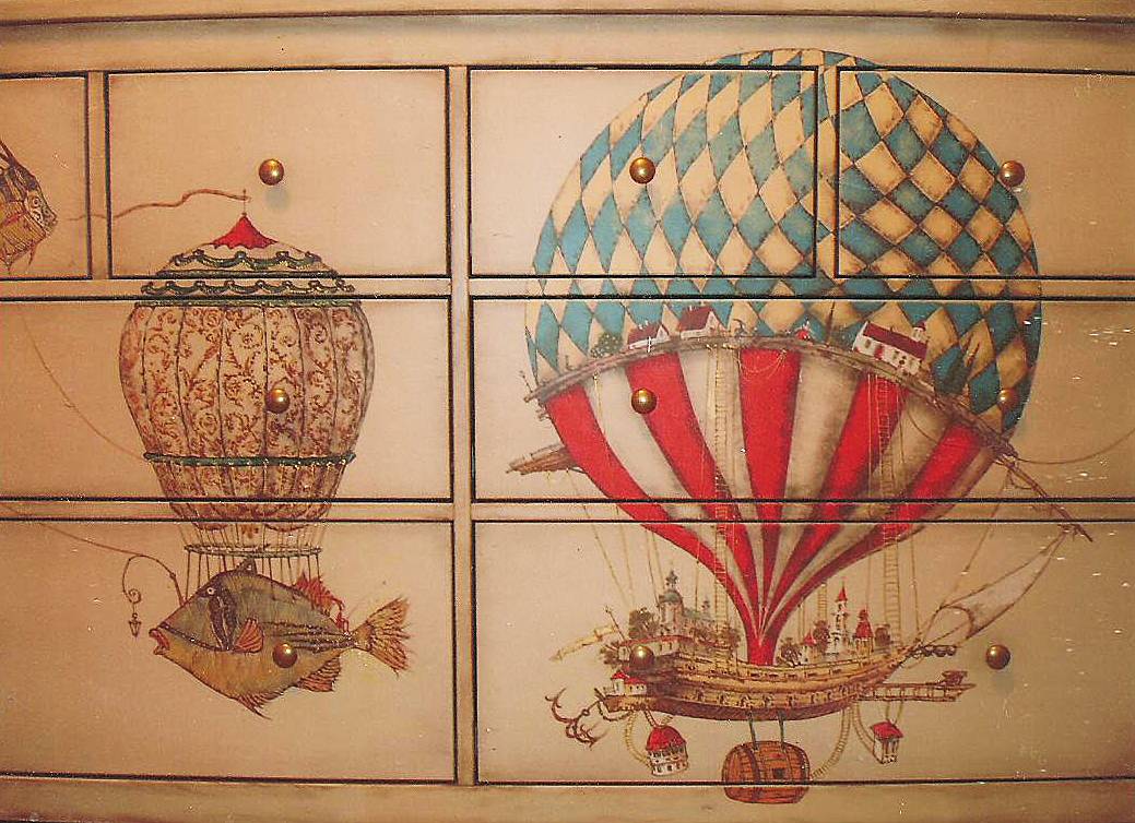 Роспись предметов интерьера