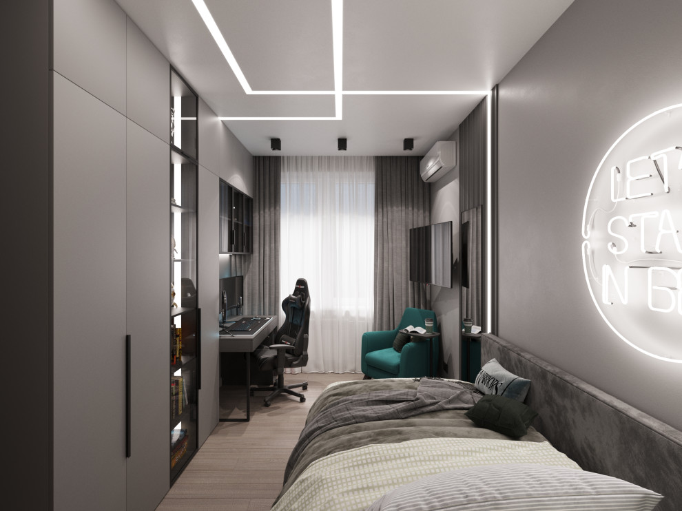 Дизайн проект квартиры 90 м2 с детской комнатой