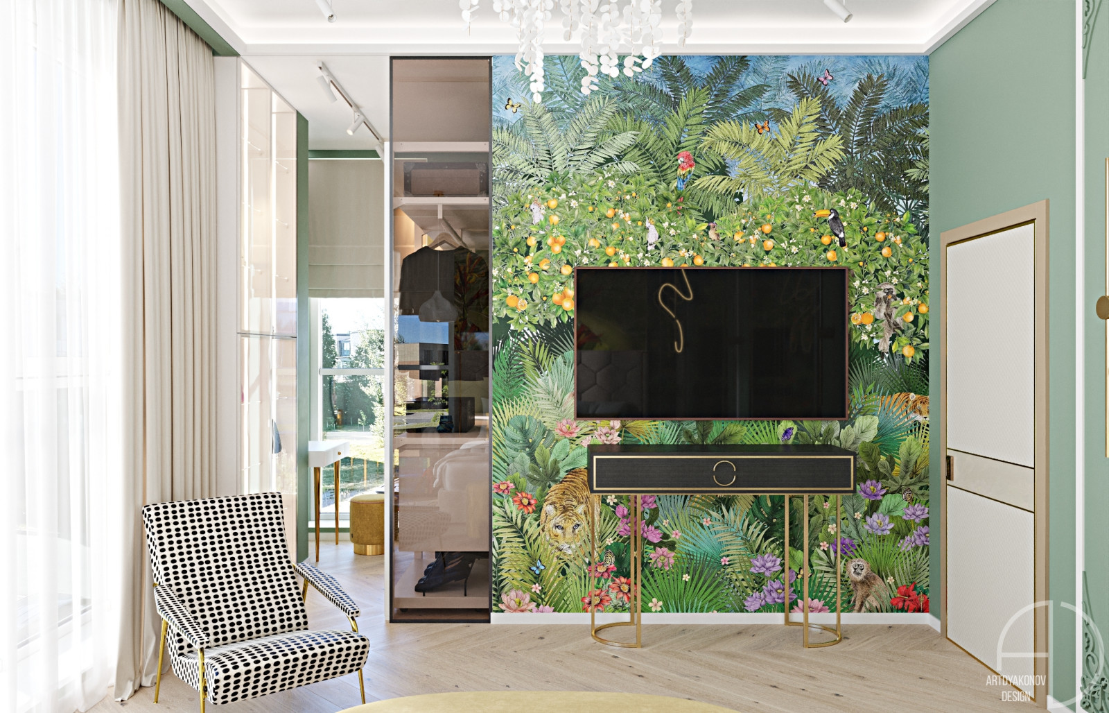 Дом в Лахта парке.