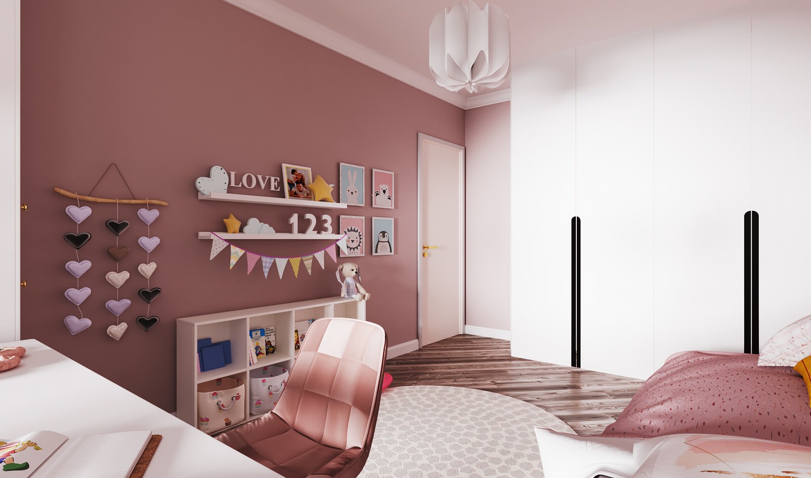 Проект "3D проект детской комнаты"