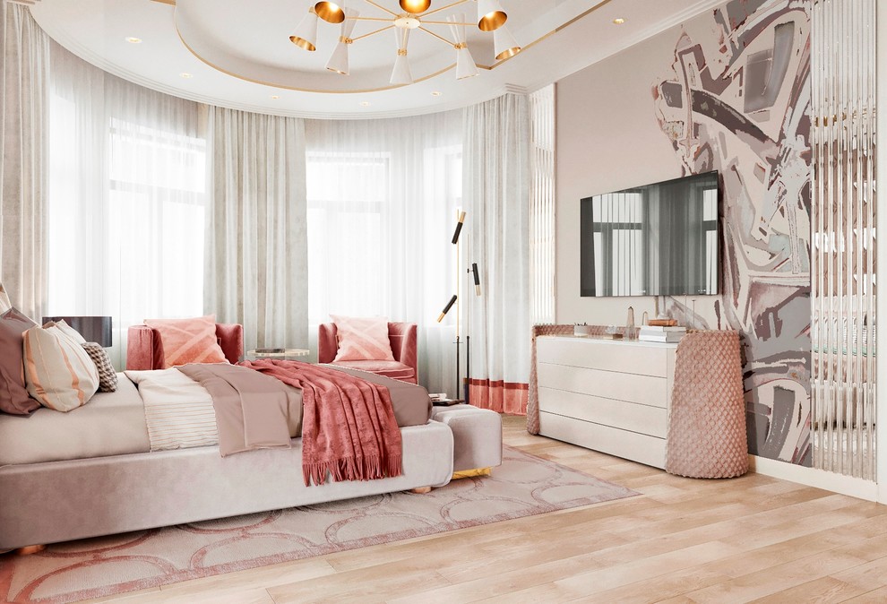 Роскошь в стилистическом разнообразии - спальня